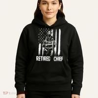 Retired Fire Chief Firefighter Shirts Fireman Gift Hoodie thumb 5