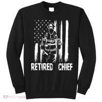 Retired Fire Chief Firefighter Shirts Fireman Gift Sweatshirt thumb 0