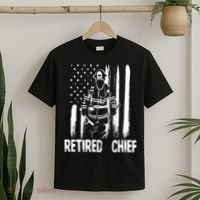 Retired Fire Chief Firefighter Shirts Fireman Gift T-Shirt thumb 2
