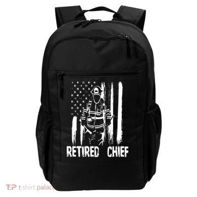 Retired Fire Chief Firefighter Shirts Fireman Gift Backpack