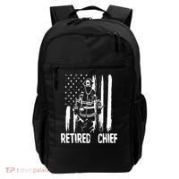 Retired Fire Chief Firefighter Shirts Fireman Gift Backpack thumb 0