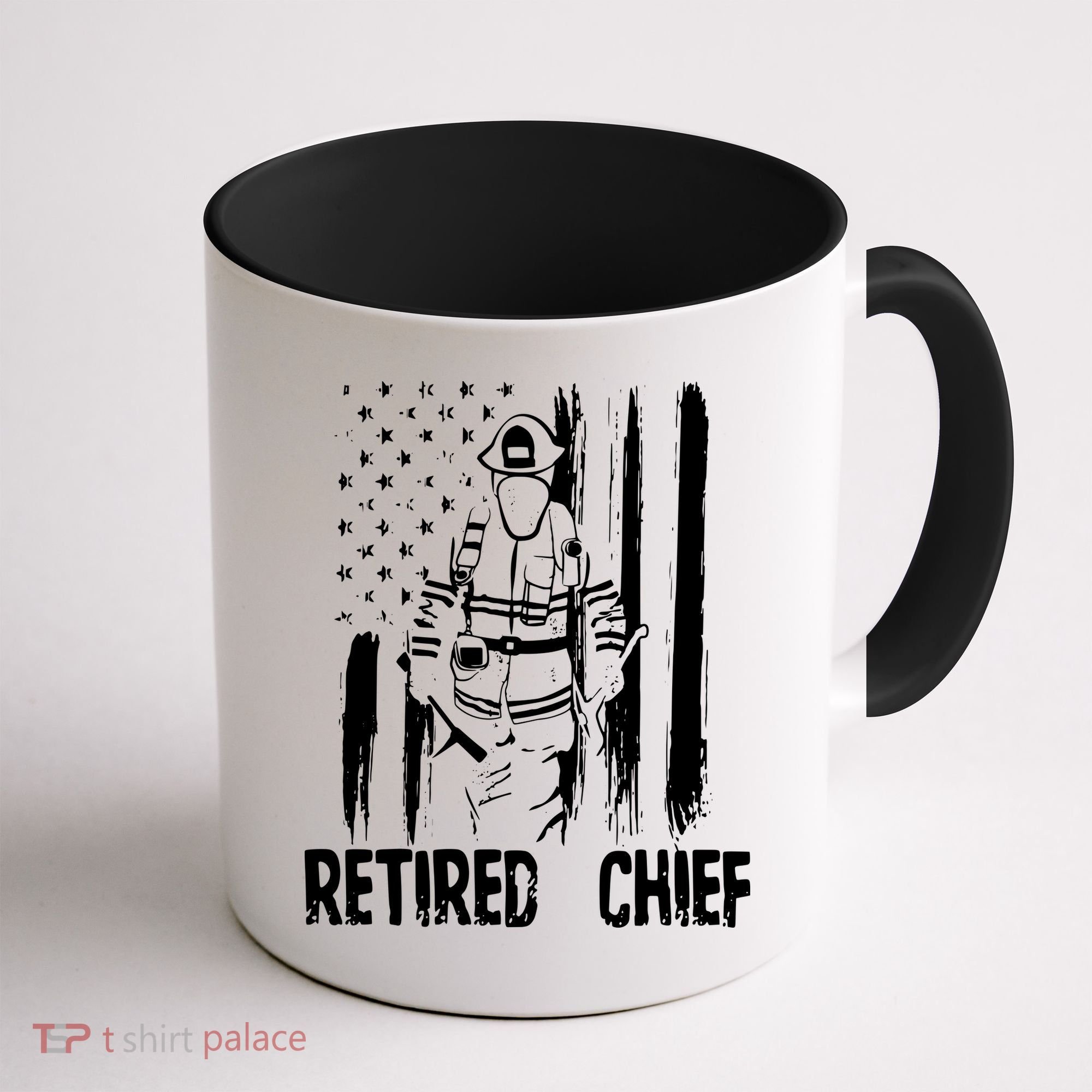 Retired Fire Chief Firefighter Shirts Fireman Gift Coffee Mug
