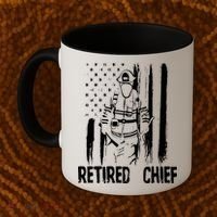Retired Fire Chief Firefighter Shirts Fireman Gift Coffee Mug thumb 2