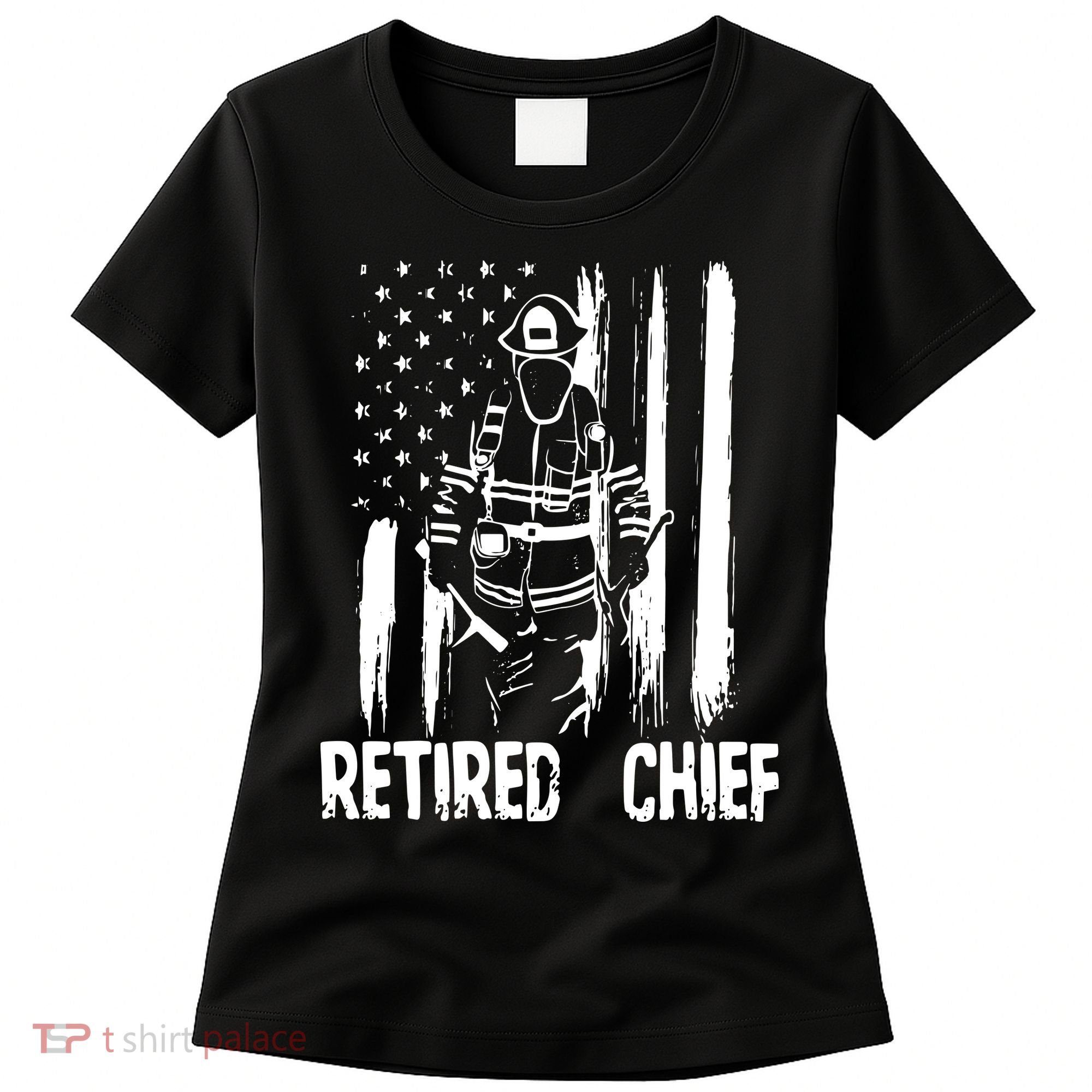 Retired Fire Chief Firefighter Shirts Fireman Gift Women's T-Shirt