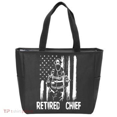 Retired Fire Chief Firefighter Shirts Fireman Gift Tote Bag