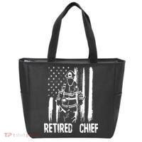 Retired Fire Chief Firefighter Shirts Fireman Gift Tote Bag thumb 0