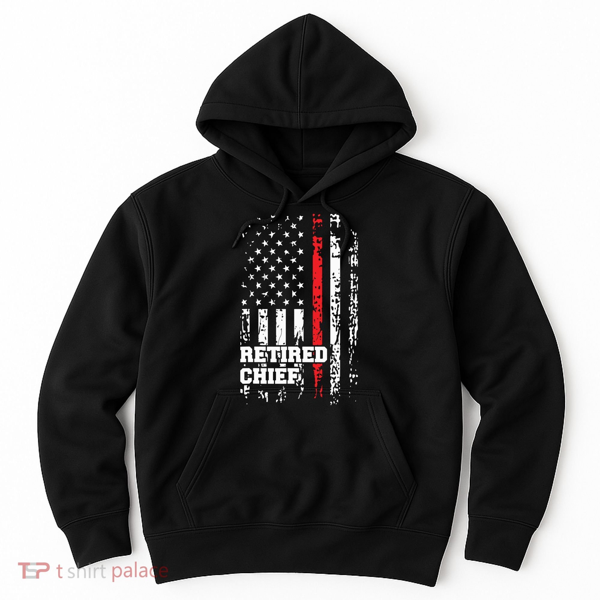 Retired Fire Chief Shirts Firefighter Rank Retirement Gift Hoodie