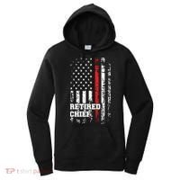 Retired Fire Chief Shirts Firefighter Rank Retirement Gift Women's Hoodie thumb 0