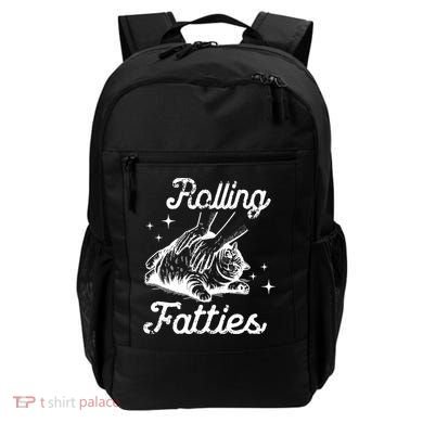 Rolling Fatties Cat Funny Backpack