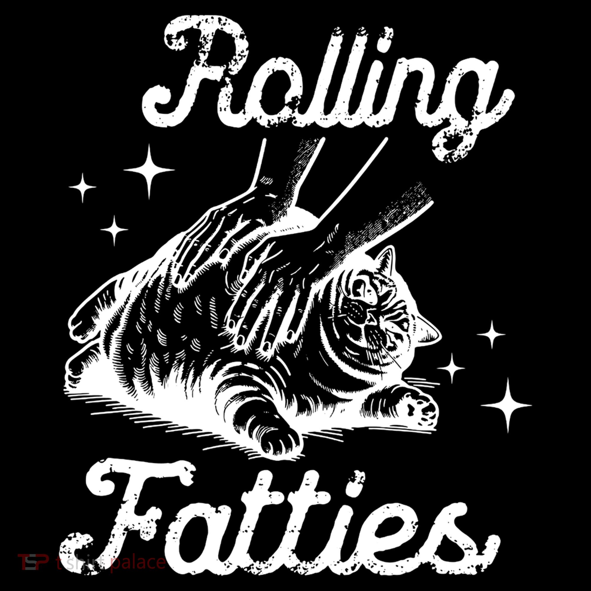 Rolling Fatties Cat Funny Coaster