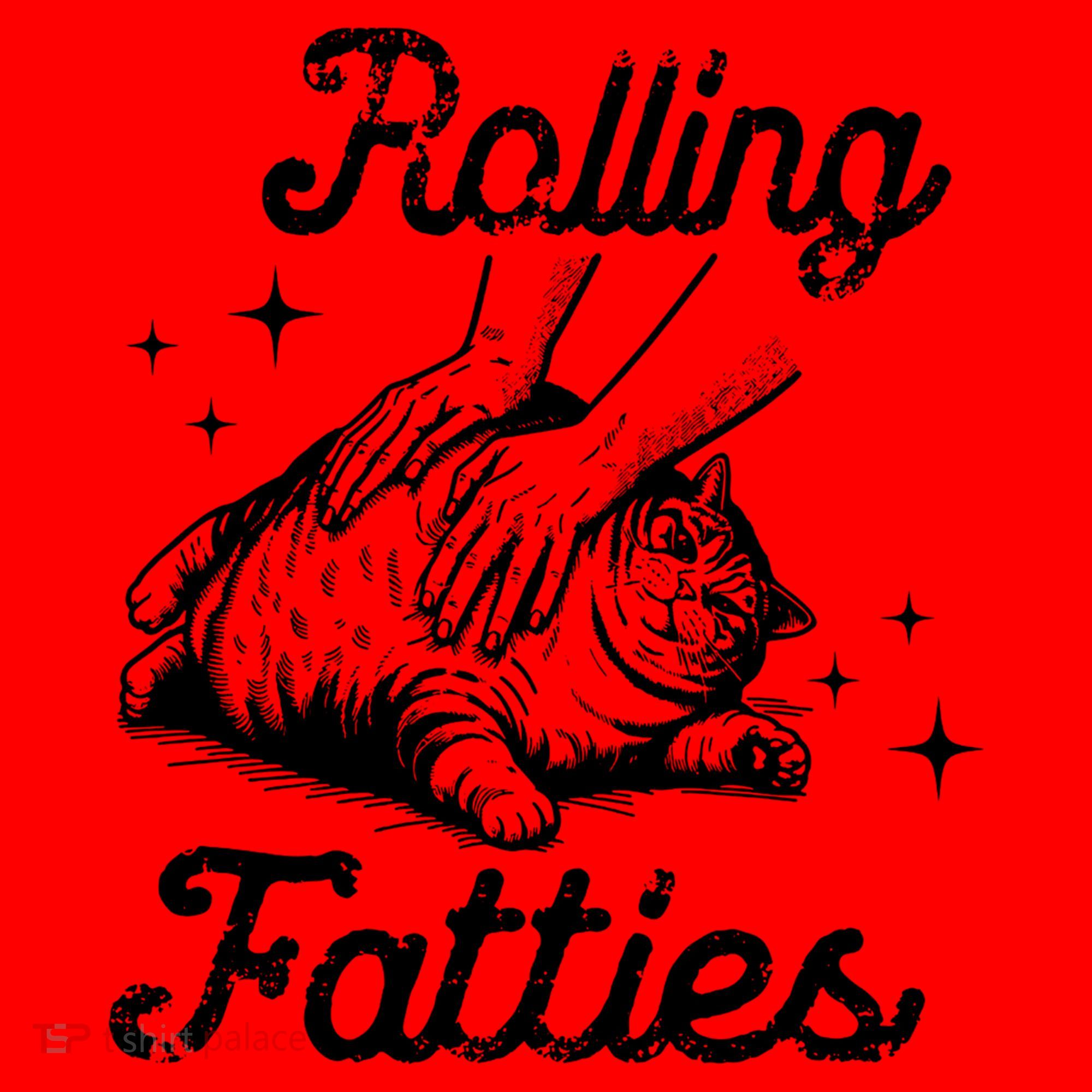 Rolling Fatties Cat Funny Santa Hat
