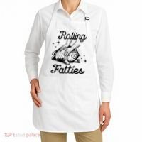 Rolling Fatties Cat Funny Apron thumb 2