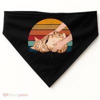 Rolling Fatties Cat Lover Humor Pet Cat Kitten Owner USA-Made Doggie Bandana thumb 0