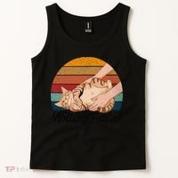 Rolling Fatties Cat Lover Humor Pet Cat Kitten Owner Tank Top thumb 2