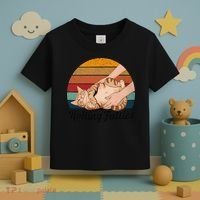 Rolling Fatties Cat Lover Humor Pet Cat Kitten Owner Toddler T-Shirt thumb 3