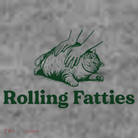 Rolling Fatties Cat Funny Cat Lover Kitten Owner Kitty Toddler Hoodie thumb 2
