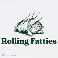 Rolling Fatties Cat Funny Cat Lover Kitten Owner Kitty Women's Hoodie thumb 2