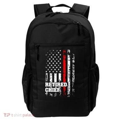 Retired Fire Chief Firefighter Rank Retirement Gift Backpack
