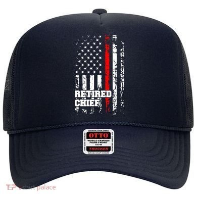 Retired Fire Chief Firefighter Rank Retirement Gift Hat
