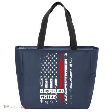 Retired Fire Chief Firefighter Rank Retirement Gift Tote Bag