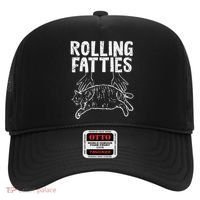 Rolling Fatties Cat Funny Fat Kitten Hat thumb 0