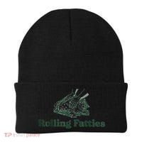 Rolling Fatties Cat Funny Cute Beanie thumb 0