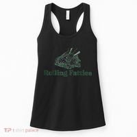 Rolling Fatties Cat Funny Cute Women's Tank Top thumb 0