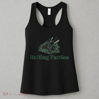 Rolling Fatties Cat Funny Cute Women's Tank Top thumb 3