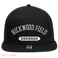 Rickwood Field Classic Style Birmingham Alabama 7 Panel Mesh Trucker Snapback Hat thumb 0