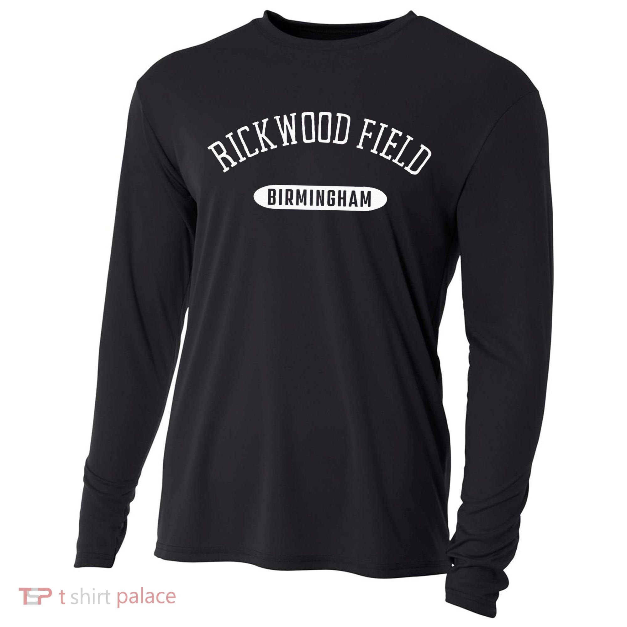 Rickwood Field Classic Style Birmingham Alabama Cooling Performance Long Sleeve Crew