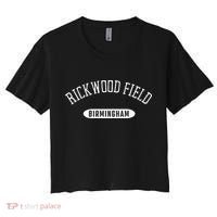 Rickwood Field Classic Style Birmingham Alabama Women's Crop Top Tee thumb 0
