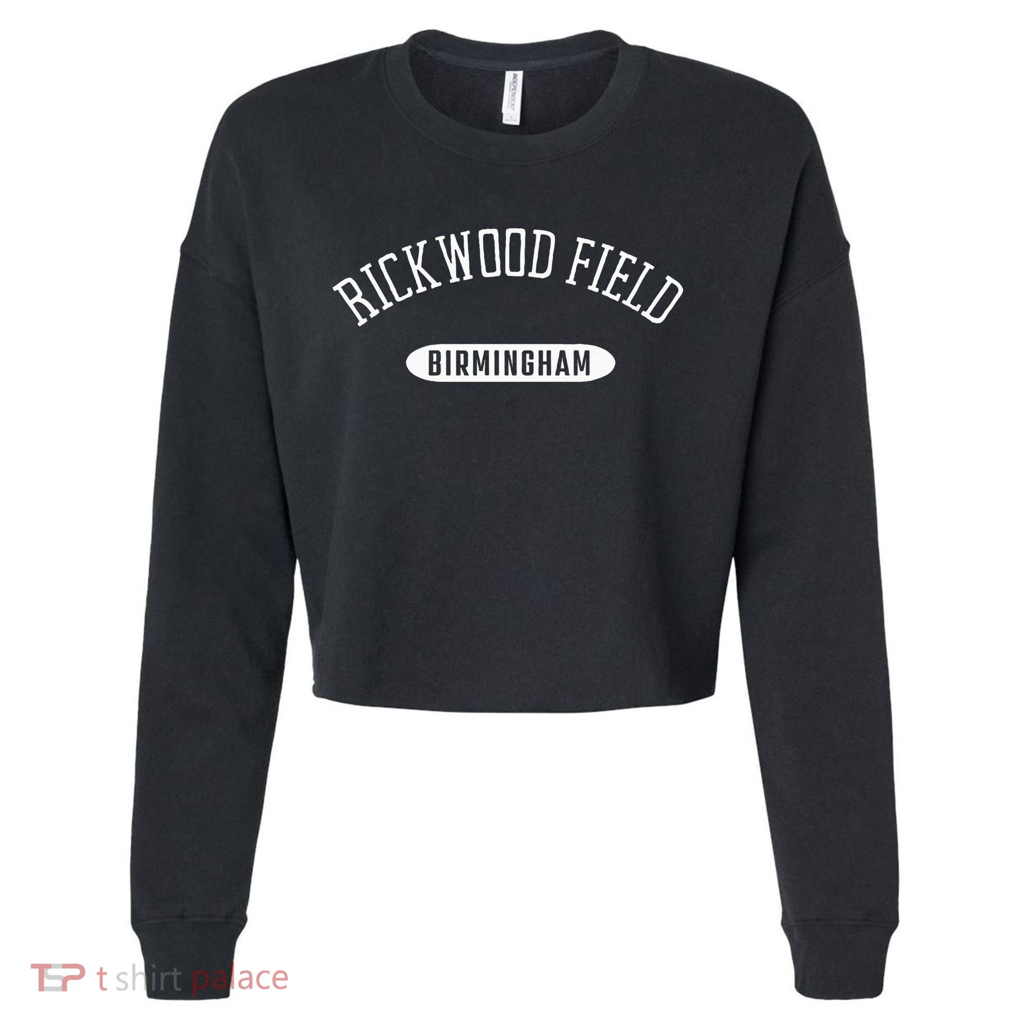 Rickwood Field Classic Style Birmingham Alabama Cropped Pullover Crew
