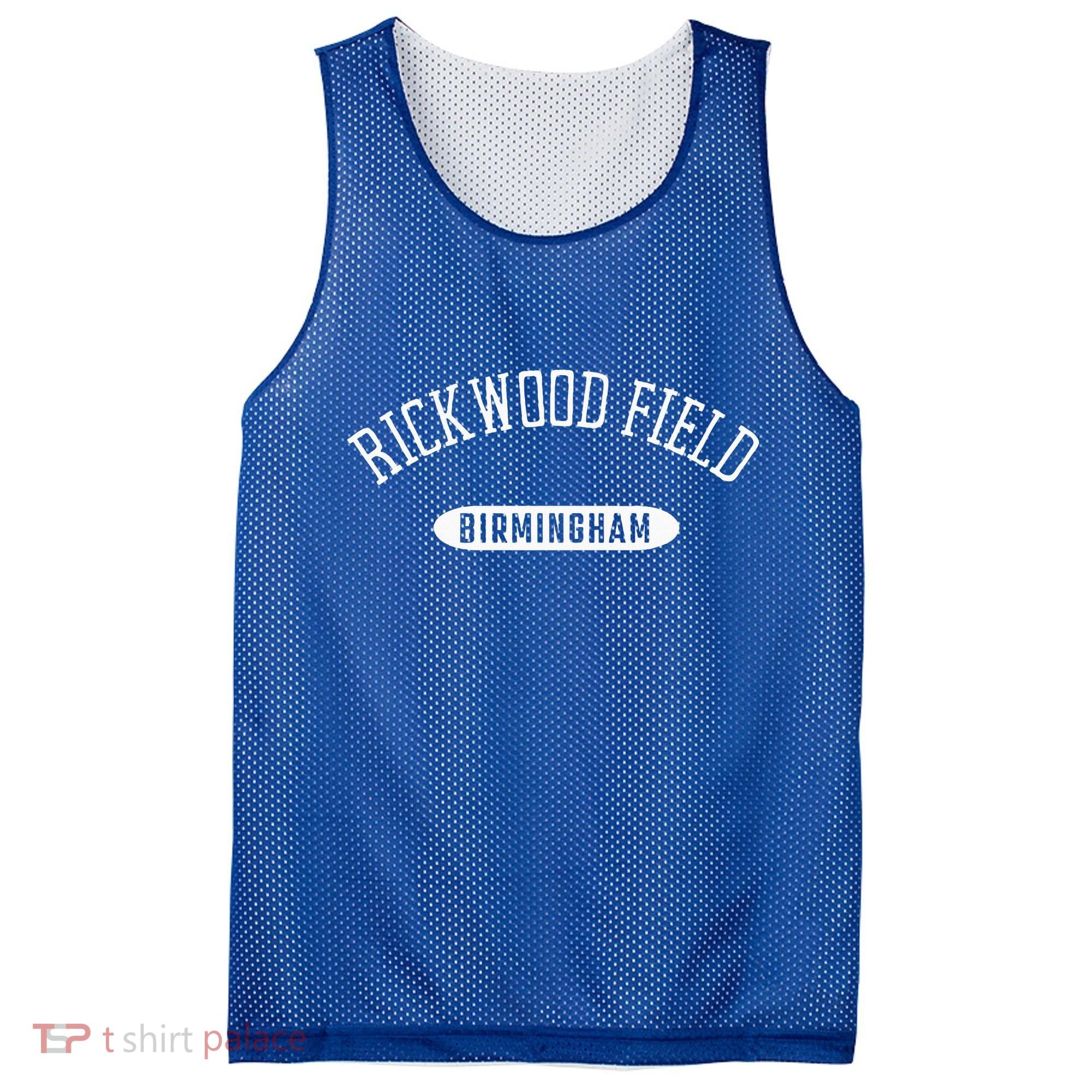 Rickwood Field Classic Style Birmingham Alabama Mesh Reversible Basketball Jersey Tank