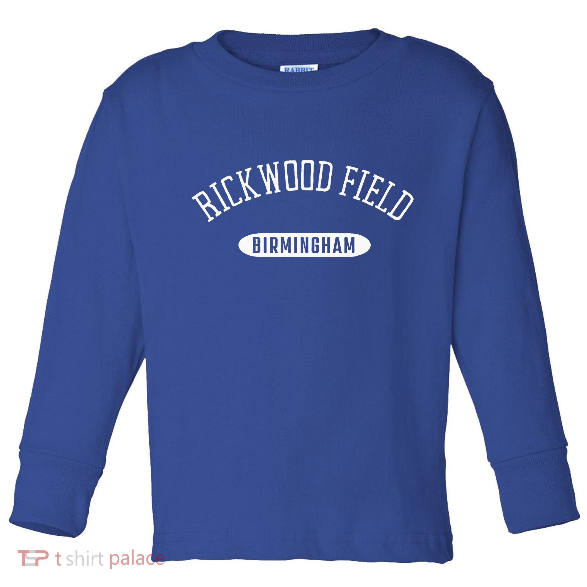 Rickwood Field Classic Style Birmingham Alabama Toddler Long Sleeve Shirt