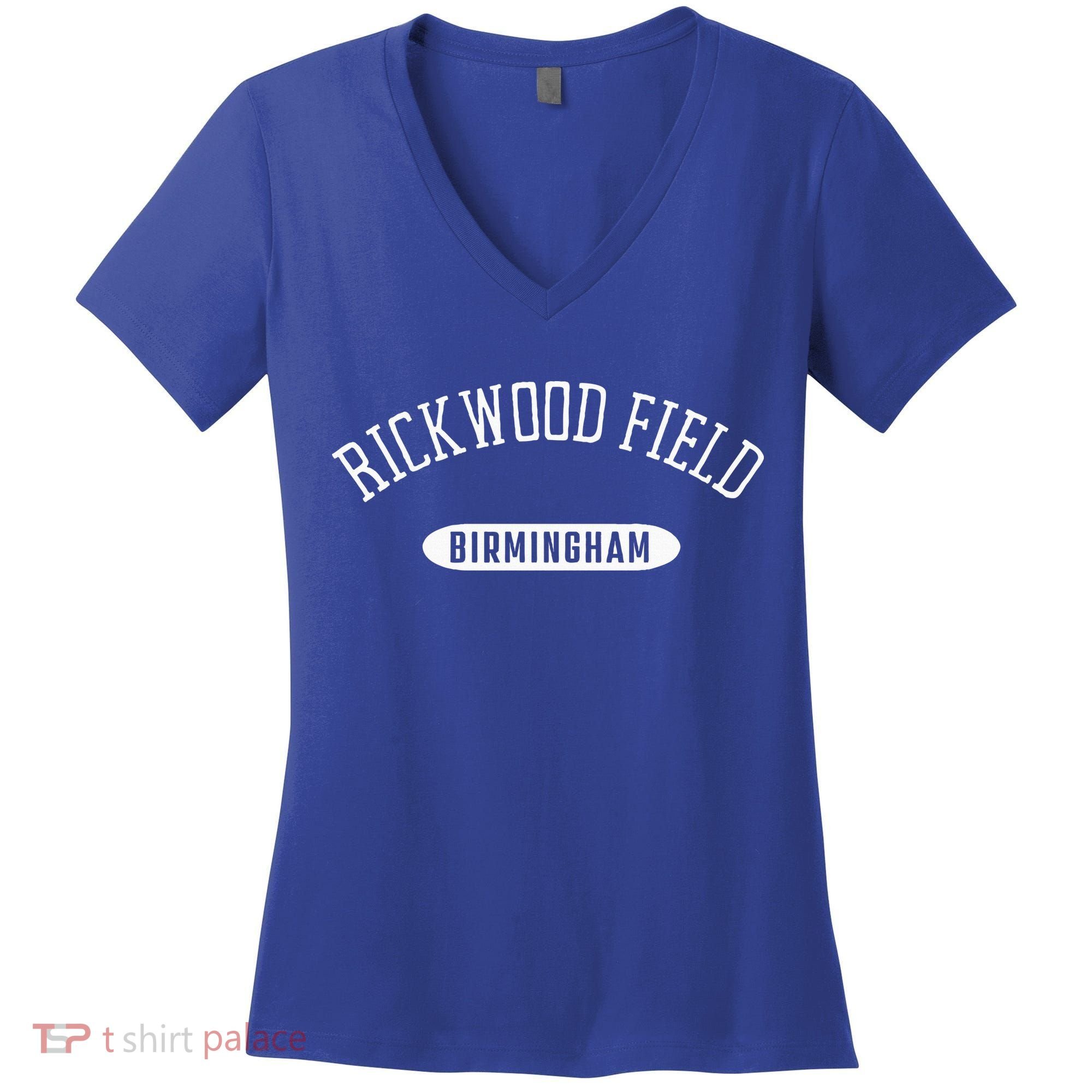 Rickwood Field Classic Style Birmingham Alabama Women's V-Neck T-Shirt