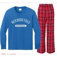 Rickwood Field Classic Style Birmingham Alabama Kids Long Sleeve Plaid Pajama Set thumb 0