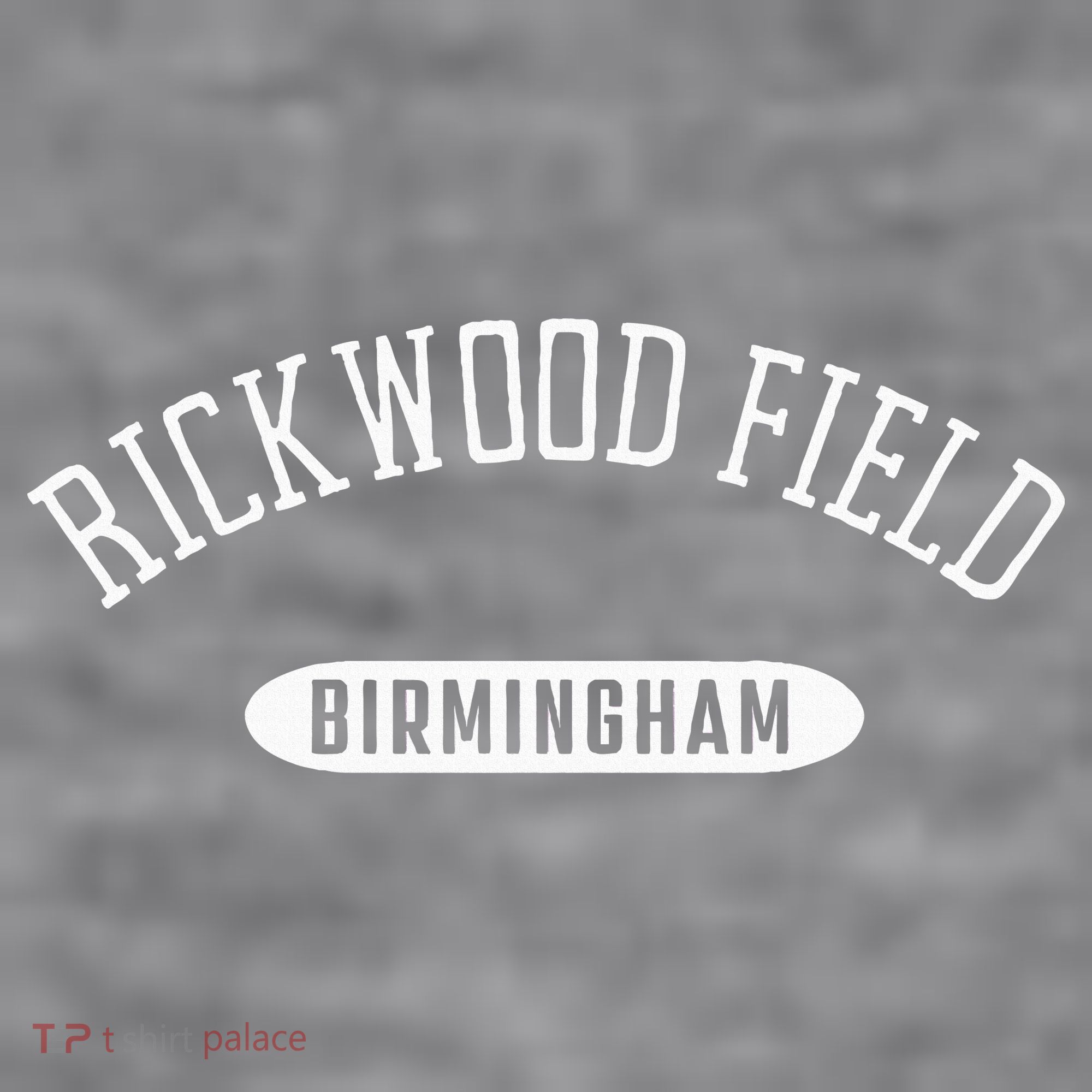 Rickwood Field Classic Style Birmingham Alabama Women's Racerback Cropped Tank