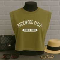Rickwood Field Classic Style Birmingham Alabama Garment-Dyed Women's Muscle Tee thumb 3