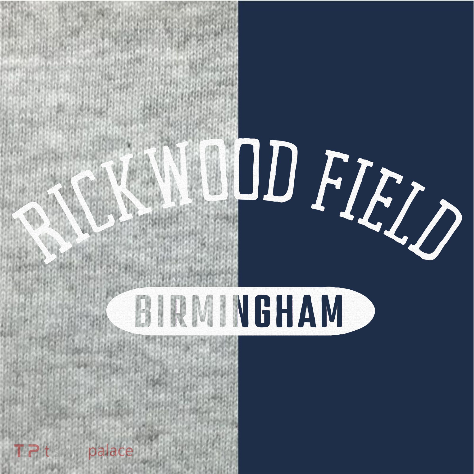 Rickwood Field Classic Style Birmingham Alabama Kids Colorblock Raglan Jersey