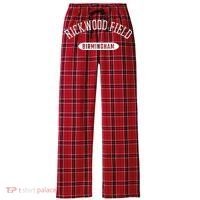 Rickwood Field Classic Style Birmingham Alabama Women's Flannel Plaid Pajama Pants thumb 0