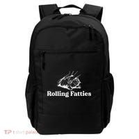 Rolling Fatties Cat Lover Funny Cat Kitten Gift Backpack thumb 0
