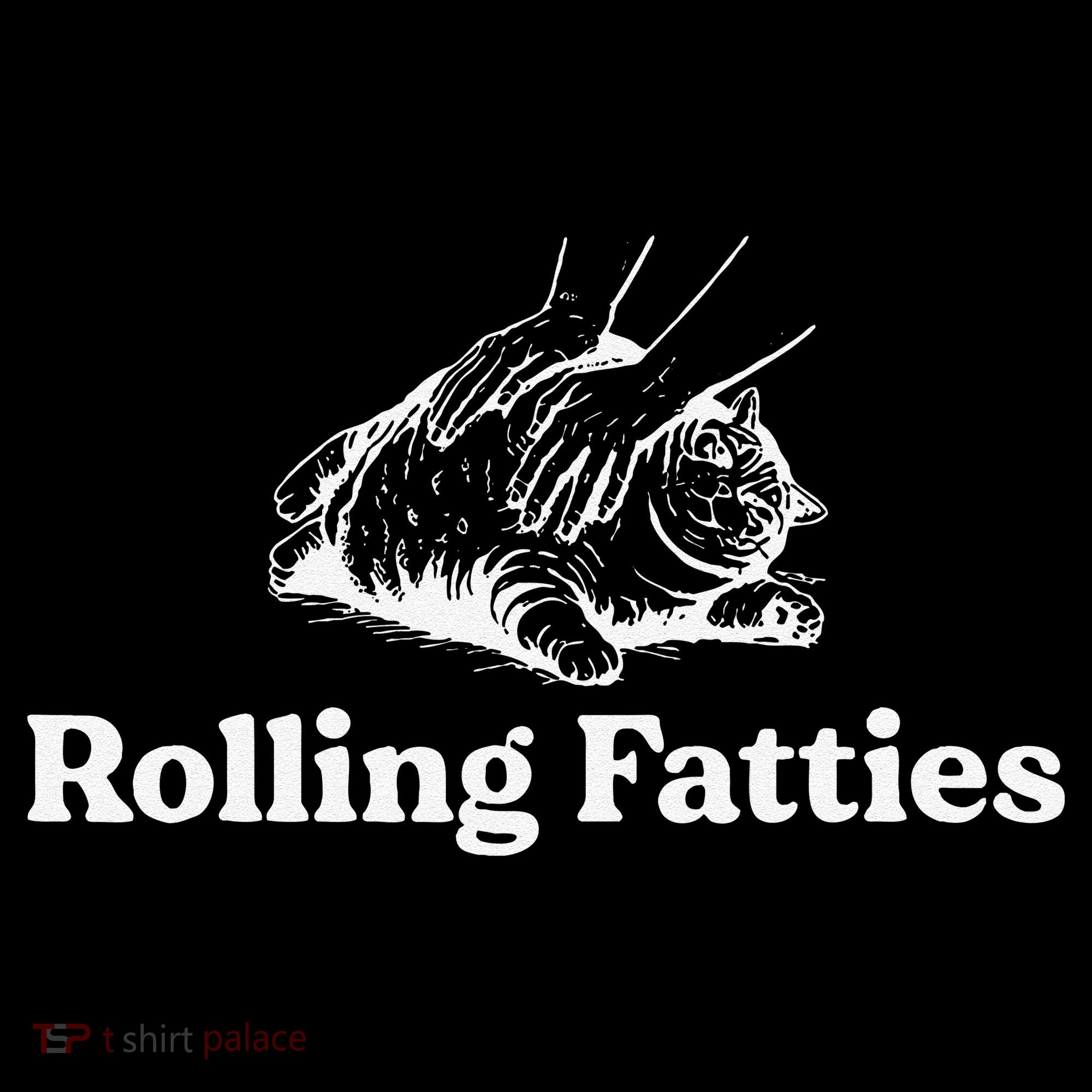 Rolling Fatties Cat Lover Funny Cat Kitten Gift Women's Hoodie