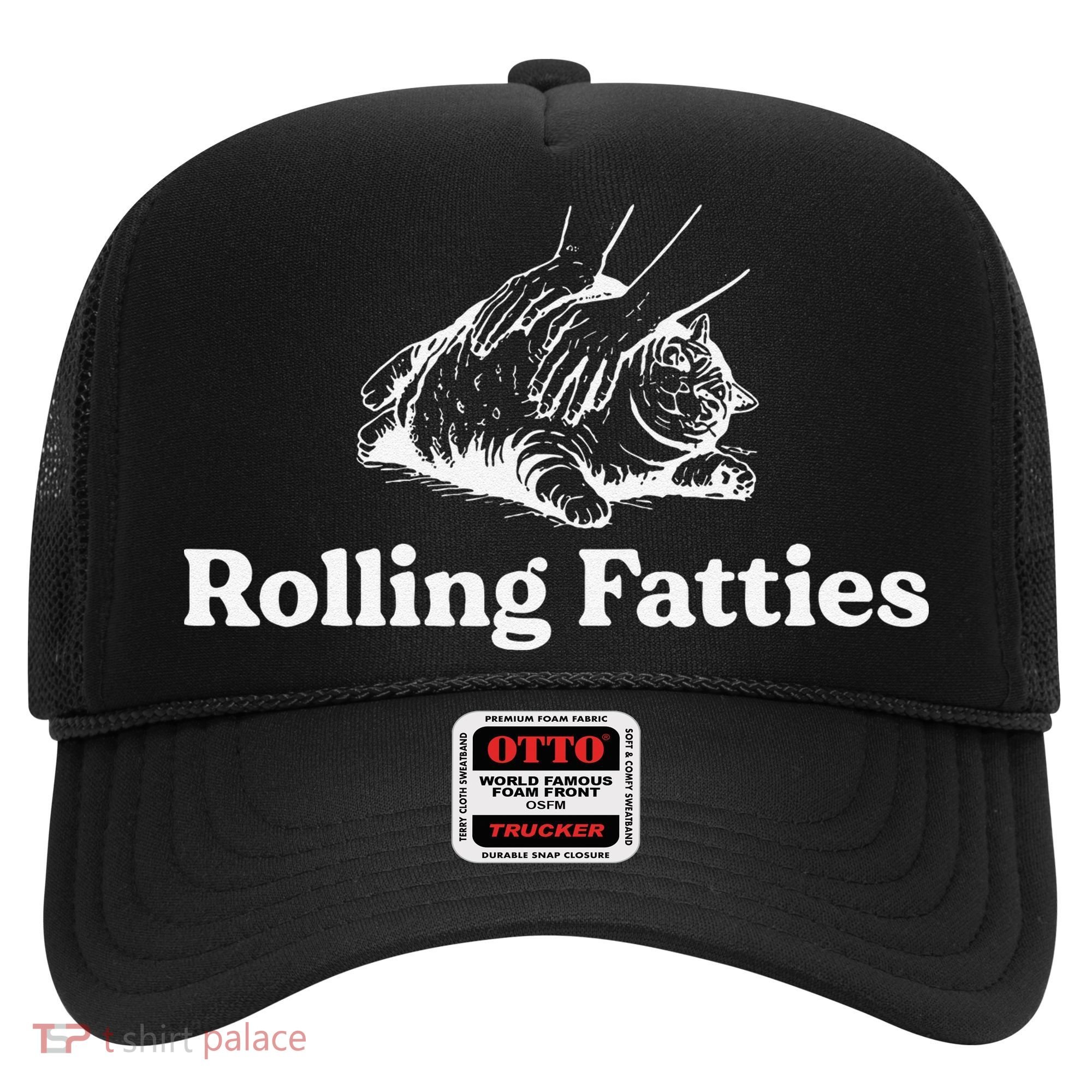 Rolling Fatties Cat Lover Funny Cat Kitten Gift Hat