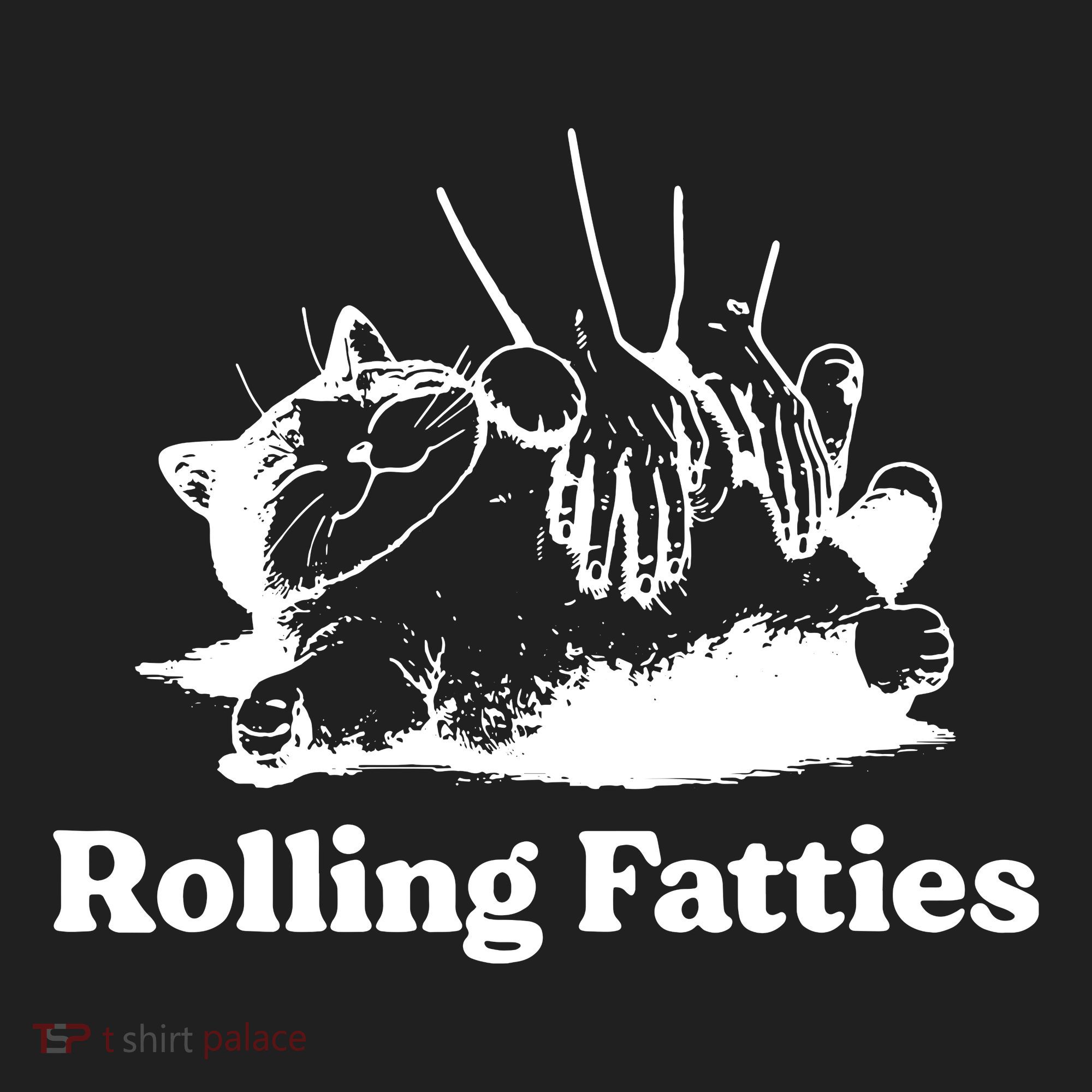 Rolling Fatties Cat Funny Cat Lovers Women's Sweatshirt