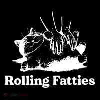 Rolling Fatties Cat Funny Cat Lovers Mousepad thumb 1