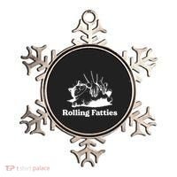 Rolling Fatties Cat Funny Cat Lovers Ornament thumb 0