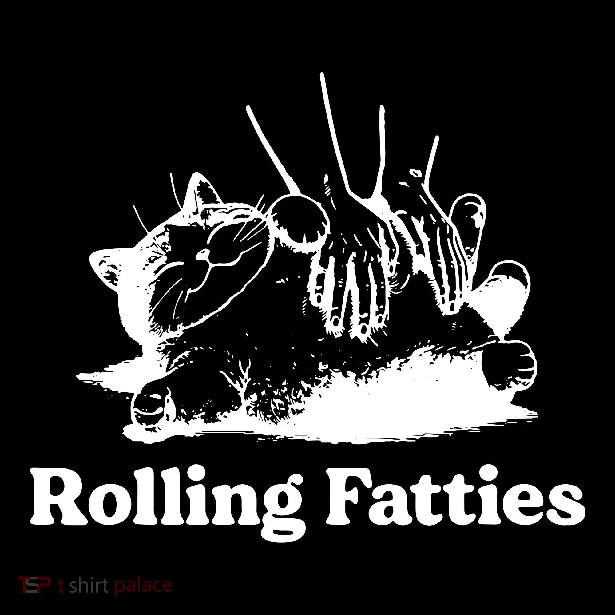 Rolling Fatties Cat Funny Cat Lovers Toddler T-Shirt