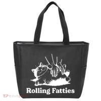 Rolling Fatties Cat Funny Cat Lovers Tote Bag thumb 0
