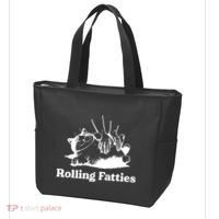 Rolling Fatties Cat Funny Cat Lovers Tote Bag thumb 3