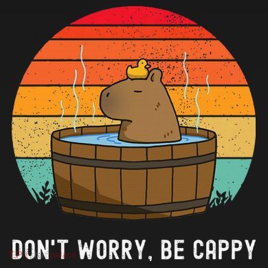 Retro Funny Capybara DonT Worry Be Capy Mesh Reversible Basketball Jersey Tank